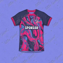 2026 World Cup Summer New T-Shirt Boys Football Jersey Oversized Men's Football Clothing Adult Children Universal Size Tops