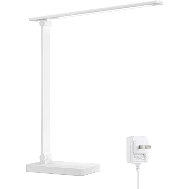 

Lepro LED Desk Lamp, Metal Desk Light 9.5W 800lm, Forbes Vetted Best Task Lamp, 5 Color Modes 5 Brightness Level, Dimmable Home