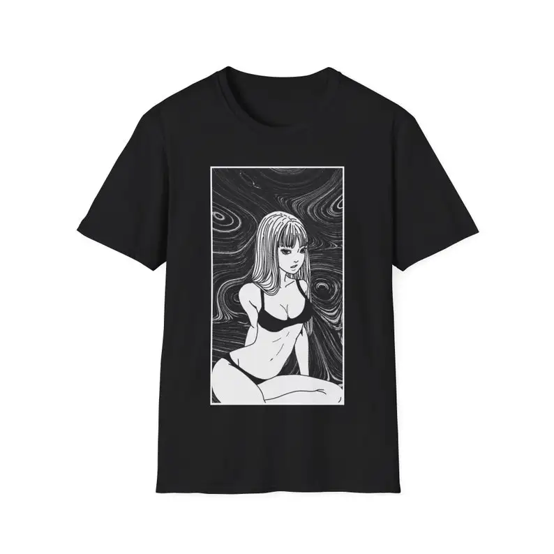 

Tomie Manga Shirt, Japanese Horror Manga Fan Junji Ito Uzumaki Psychological Anime Tee