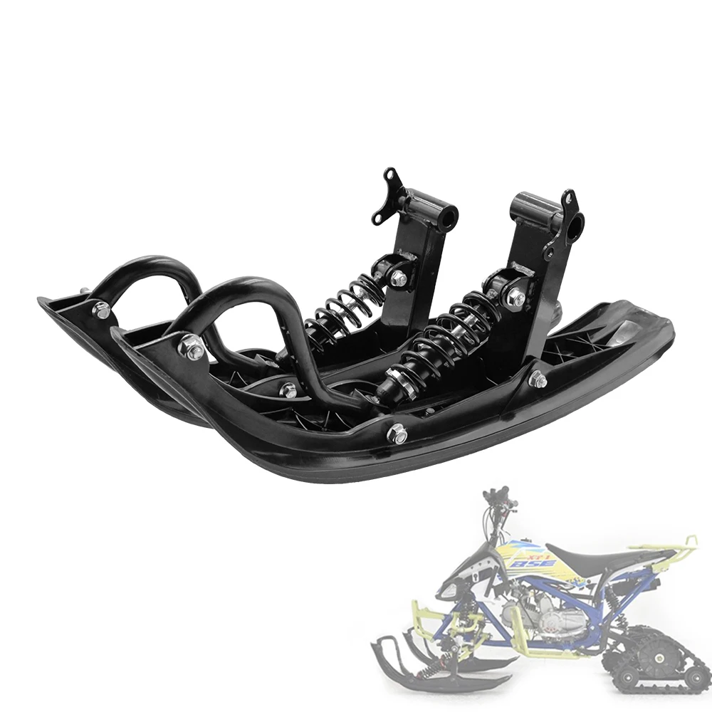 Snowmobile 17MM Plastic Skis For 50cc-250cc ATV Kids Go kart Buggy Quad Bike Electric Motorcycle Front Wheels Modified Parts