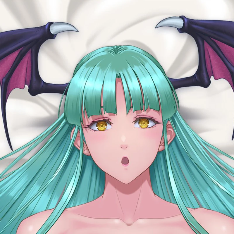New Pattern Dakimakura Anime Morrigan Aensland Double-sided Print Life-size Body Pillow Cover Bedding Gifts