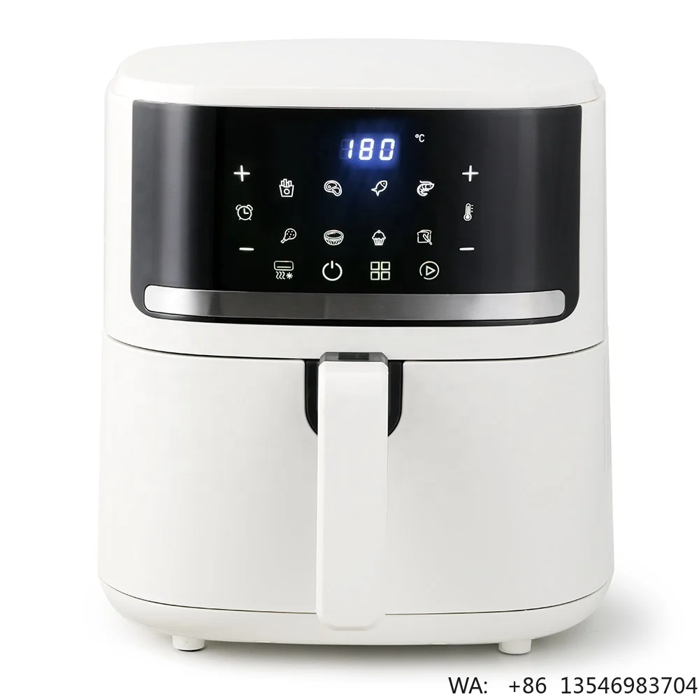 Air Fryers 6.5L Fabuletta 8 Cooking Functions Smart Air Fryers  Powerful 1550W Electric Hot Air Fryer