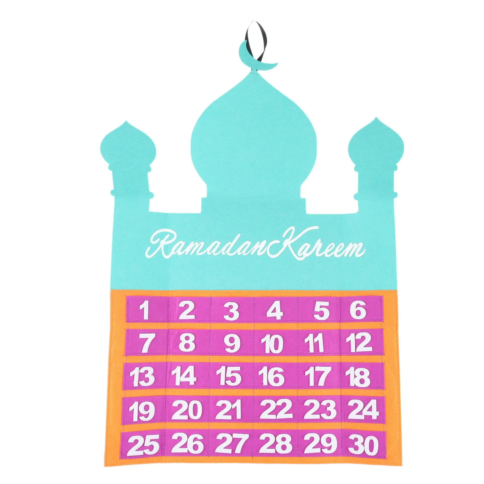 Ramadan Calendar Eid Mubarak Hanging Countdown Calendar,Gifts Ramadan