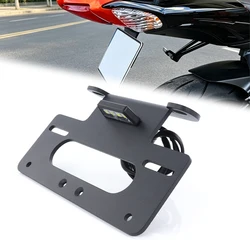Fit For Suzuki GSXR 600 750 GSX-R600 GSX-R750 K6 K8 2006-2010 Rear Tail Tidy Fender Eliminator Kit License Plate Holder Bracket