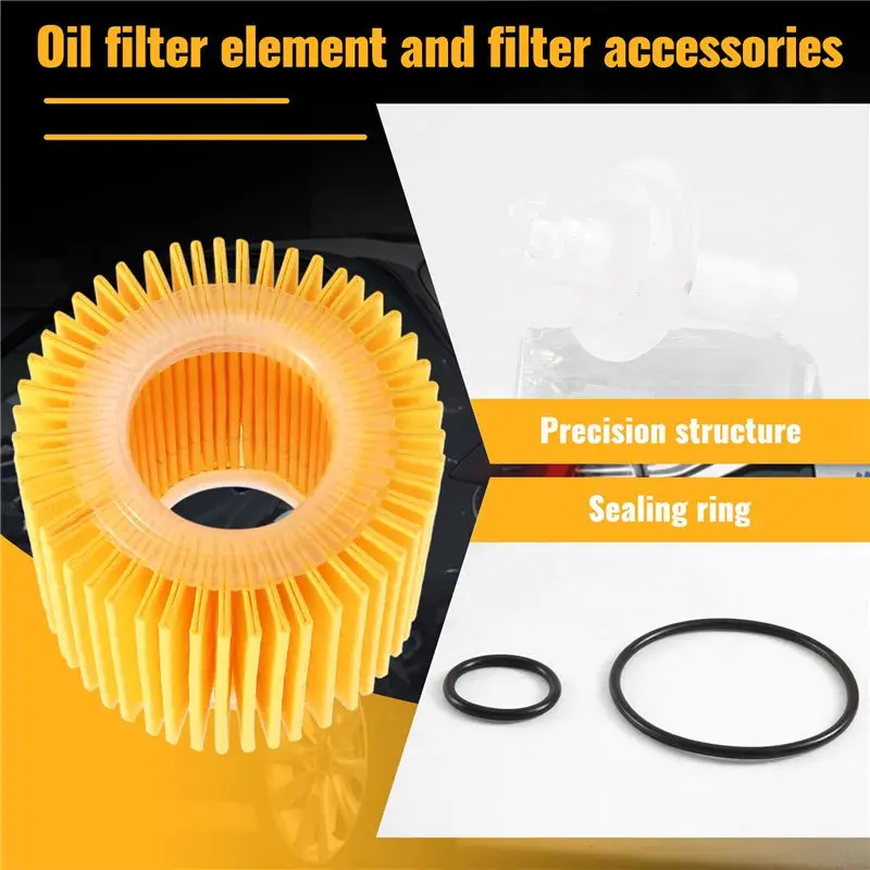 A56P-10Pcs Car Engine Oil Filters For Toyota C-HR 2018 2019 2.0L Pontiac Vibe 2009-2010 Corolla Prius 1.8L Filters 04152YZZA6