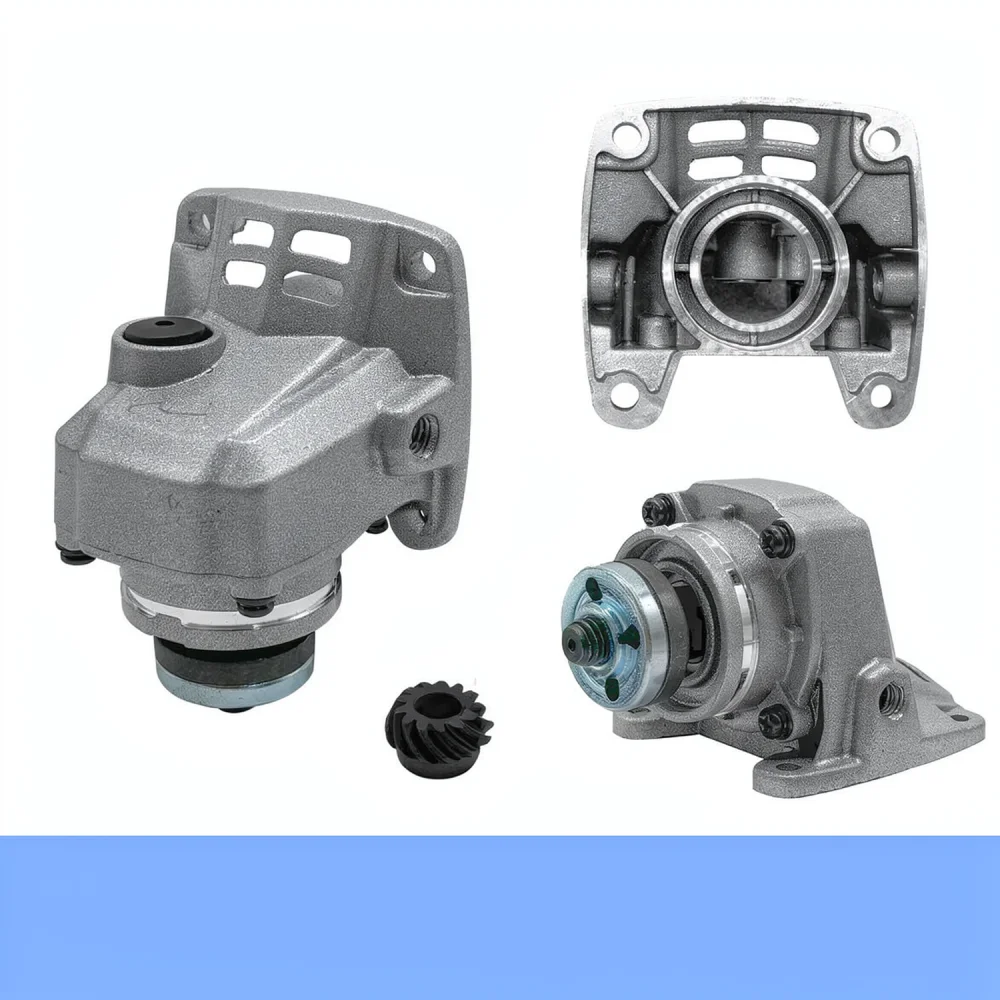 For 9913 Angle Grinder Gear Head Assembly 100 Type Grinder Replacement Part Metal Housing Output Shaft Tool Accessory