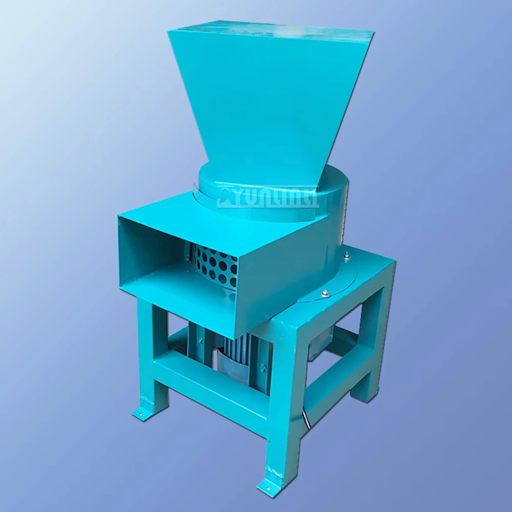 Broyeur d'éponge de sinusite de coton de latex, haute efficacité, usine de concassage de machine de canapé, particules de sinusite, 380V