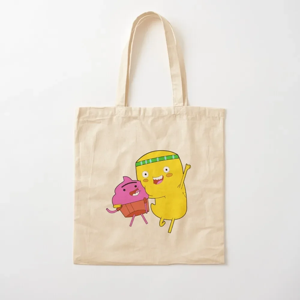 Cupcake and Dino Tote Bag Women's bags Reusable bags ecological bags Tote Bag