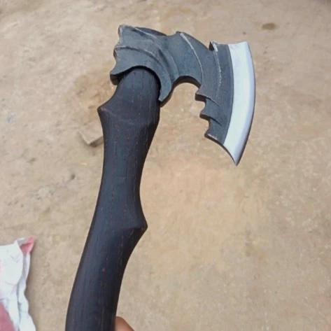 

NEW Charcoal-handled Dragon Ridge Multi-functional Tactical Axe for Outdoor Camping, Emergency Self-defense Equipment