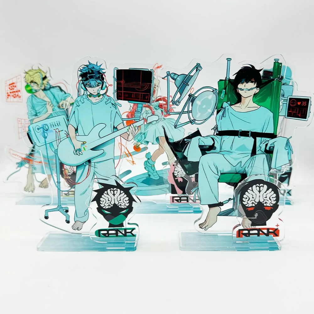 Anime ALIEN STAGE Big Music Stand SUA MIZI Ivan Till Luka Hyuna Acrylic Standing Sign Model Holder Desk Display Decor Toys Gifts