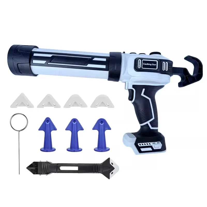 Brushless Lithium-Ion Caulking Gun DC 48V Electric Caulking Gun Stepless Speed Control LED Lighting