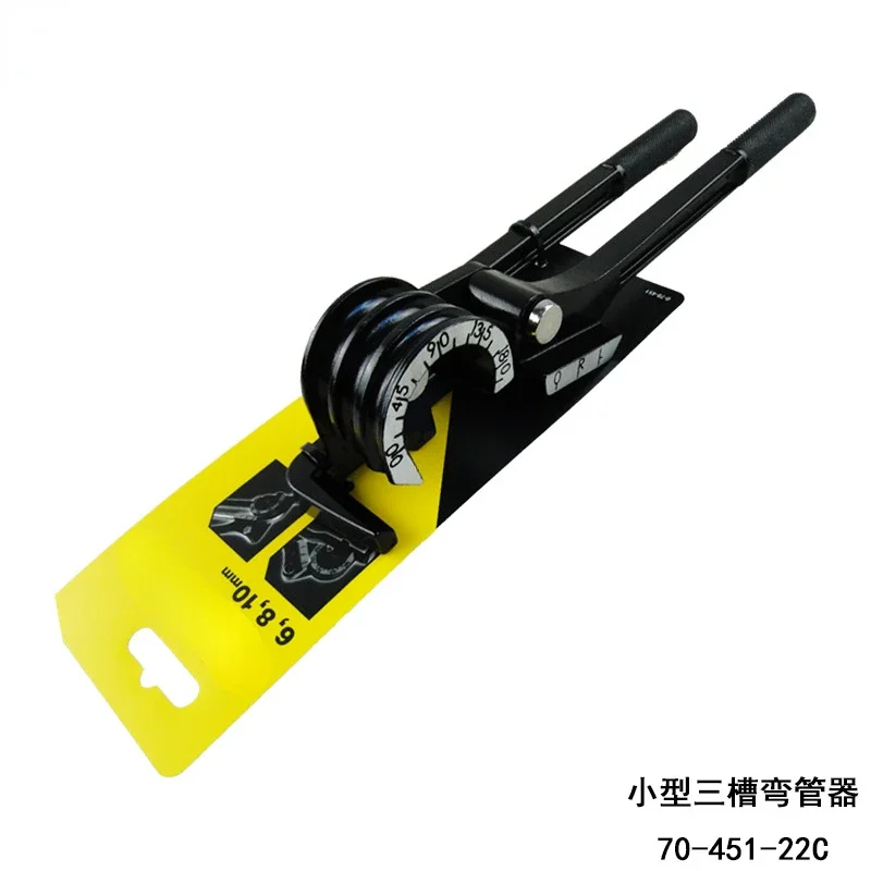 

Small Three Groove Pipe Bender Suitable for 6 8 10mm Pipes 70-451-22C
