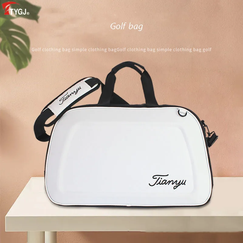 

New Fashion Golf Clothing Bag Large Capacity Traveling Handbag Portable Multi-layer Design Sport Bag Luxury Golf Shoes Bag