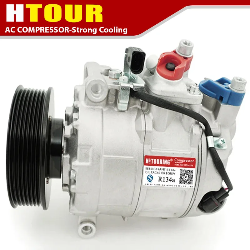 conditioner compressor For Volkswagen Phaeton 4.2L 4E0 260 805F 447220-9262 4E0260805F 447190-9580 4471909584