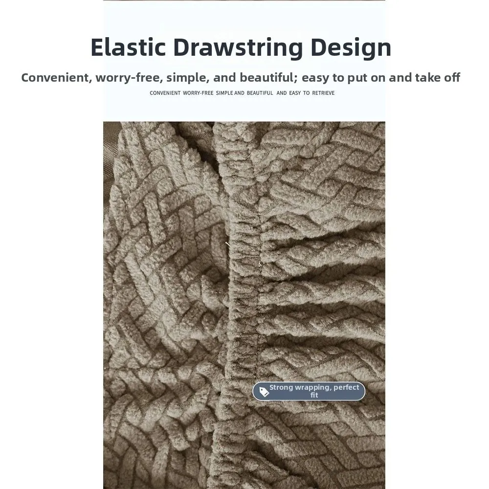 

Universal Anti-slip Chair Cushion Cover Elastic Soft Seat Cover Anti-dirty Washable Chair Slipcover Home Seats