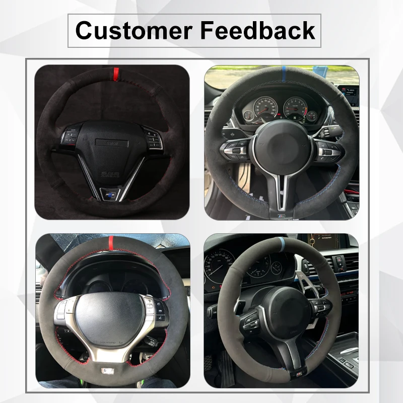 لتقوم بها بنفسك غطاء عجلة توجيه سيارة لرينو كليو 2 توينغو 2 داسيا سانديرو 2001-2014 زلة جلد الغزال غطاء توجيه السيارات