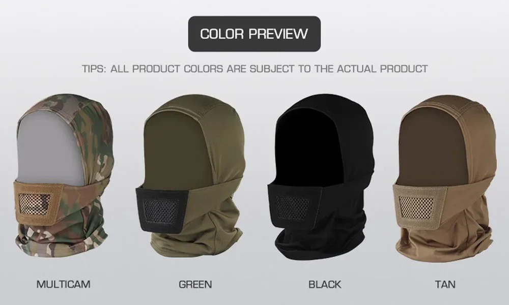 Airsoft-Maske für Herren, Sportmaske, Sturmhaube, Kopfbedeckung, Vollgesichtsschutz, Ritter-Kopfbedeckung für Paintball, Jagd, Sport, Radfahren – Detail 7