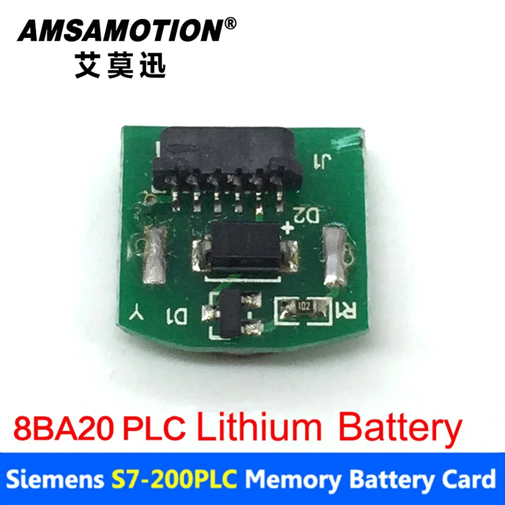 6ES7291-8BA20-0XA0 PLC Battery for Siemens S7-200 Storage Card 8BA20 CPU224XP Lithium Batteries Cartridge 2V