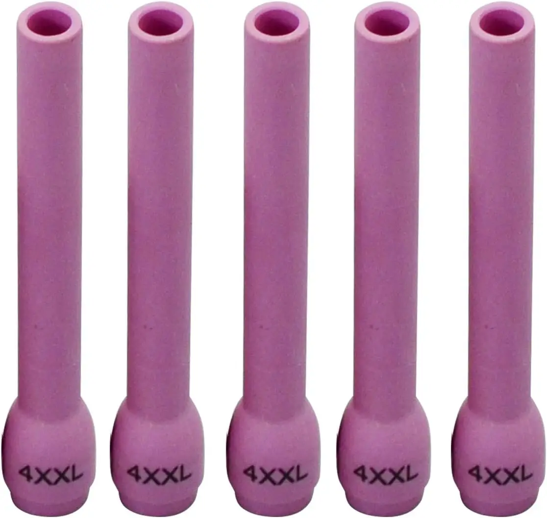 RIVERWELD TIG KIT Extra Long Aluminia Ceramic Nozzle Shield Cups 796F70~7 L & XL Fit TIG Welding Torch WP 9 20 25 Series 9pcs