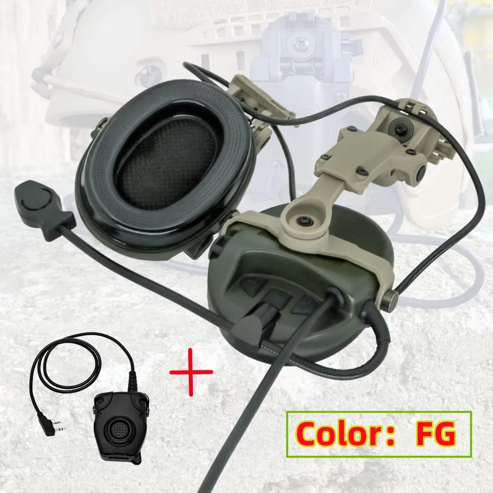 

Tactical Electronic Hearing Protection SORDIN ARC Rail Helmet Bracket For MSA SORDIN Tactical Headset Noise Reduction Shooting