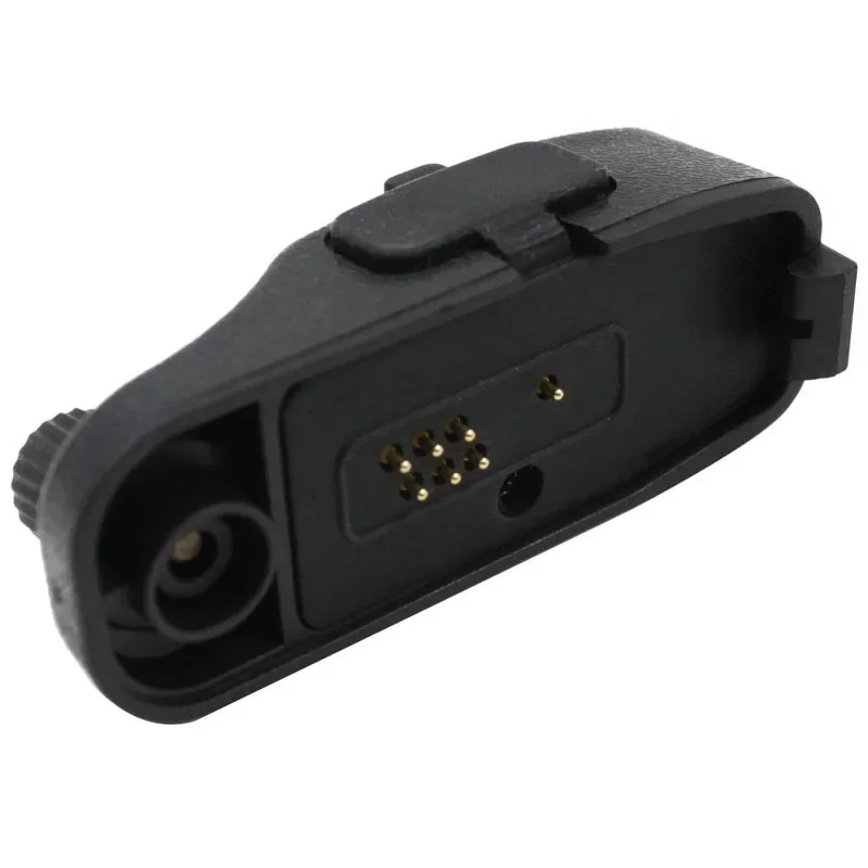 New Connector Converter Audio Adapter For Motorola Radio DP3600 DP3601 DP4400 DP4600 DP4800 DP4601 Walkie Talkie Accessories