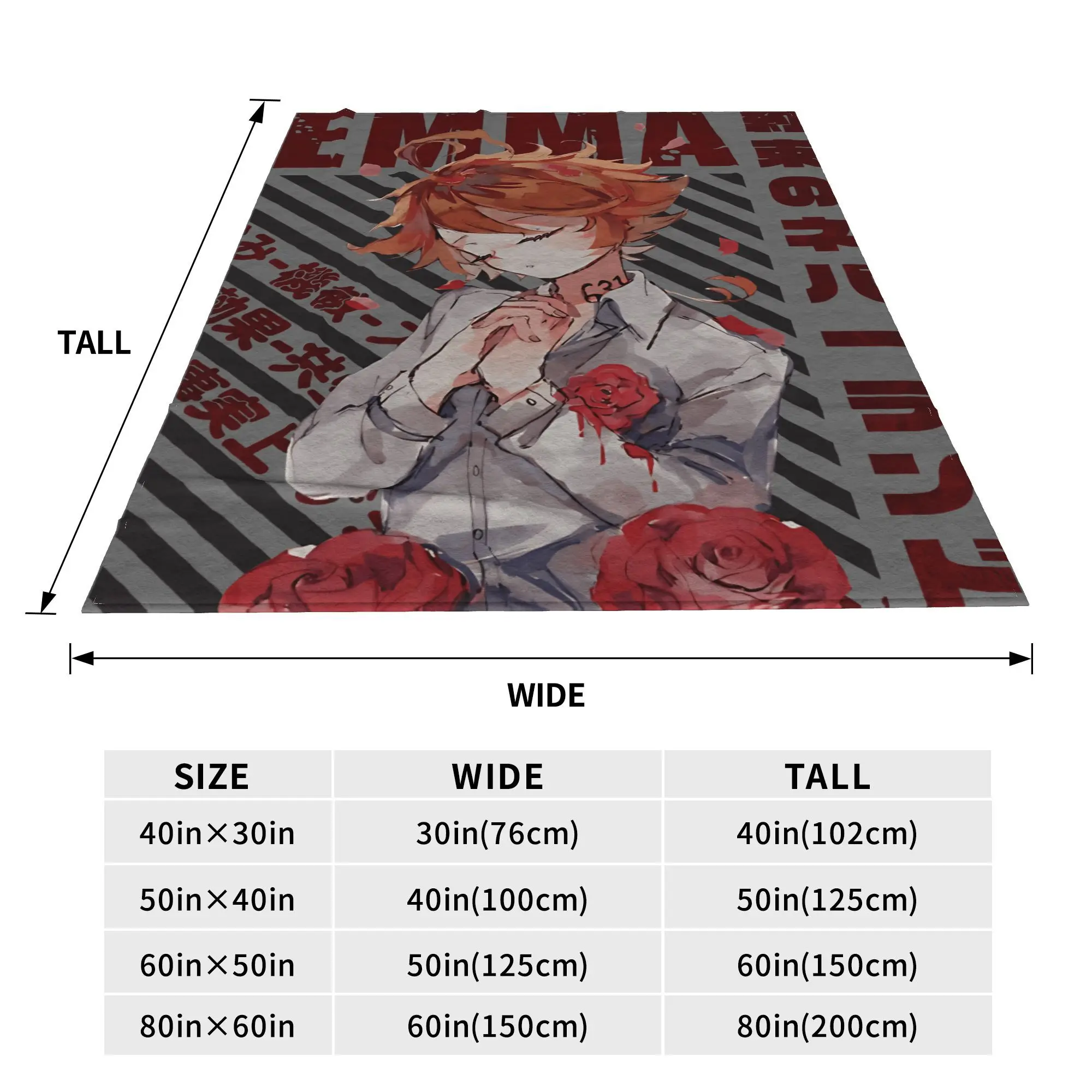بطانية ناعمة دافئة طائرة السفر وعد نيفرلاند الفراش يلقي إيما الفانيلا المفرش ديكور المنزل الجدة غطاء سرير أريكة #5