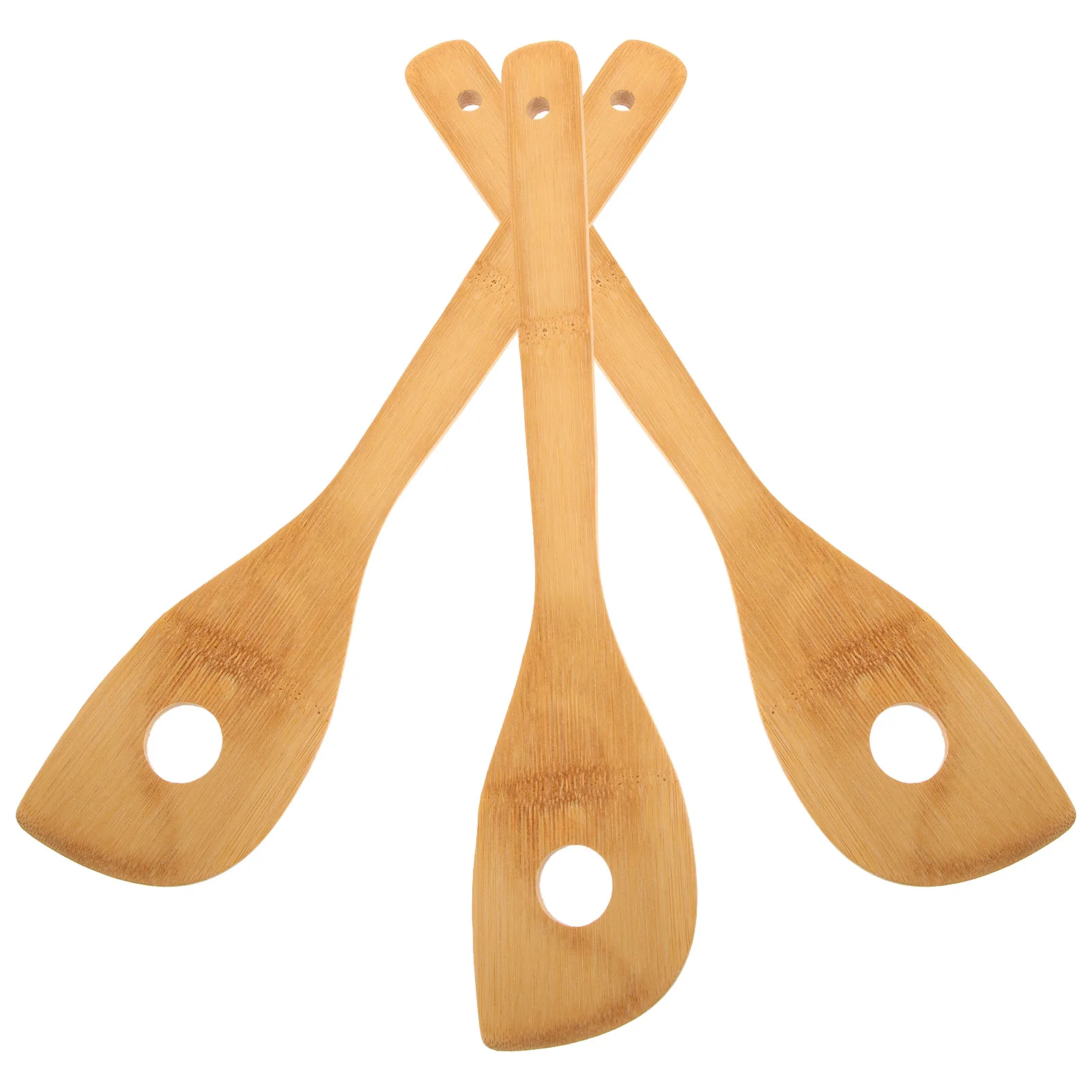 

2PCS Wooden Egg Beater Mixing Spoons Stirred Holes Baking Risotto Cooking Tools Reusable Lightweight Modern Design