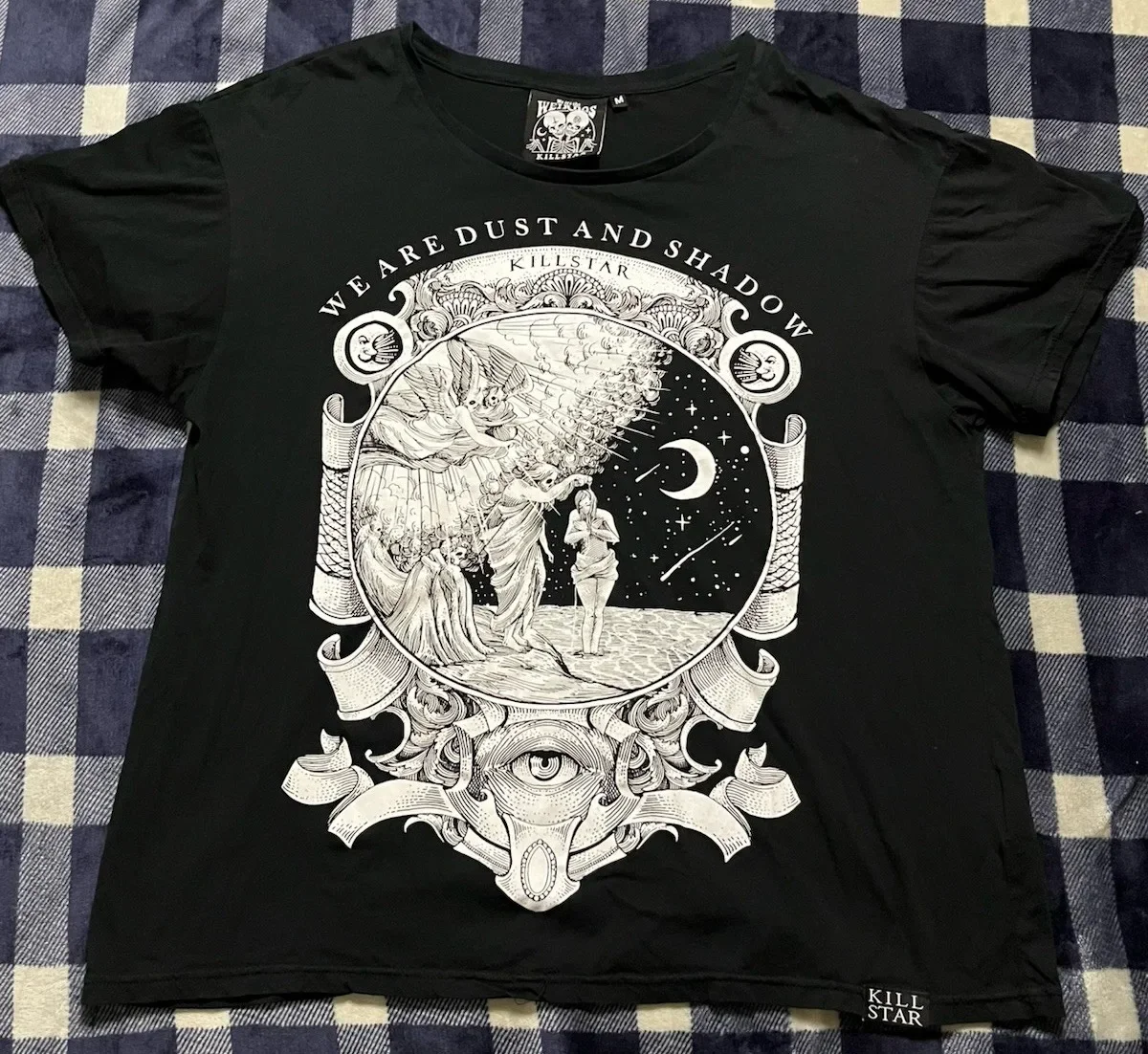 

We Are The Weirdos Kill Star We Are Dust And Shadow Art Black Shirt Size S-M