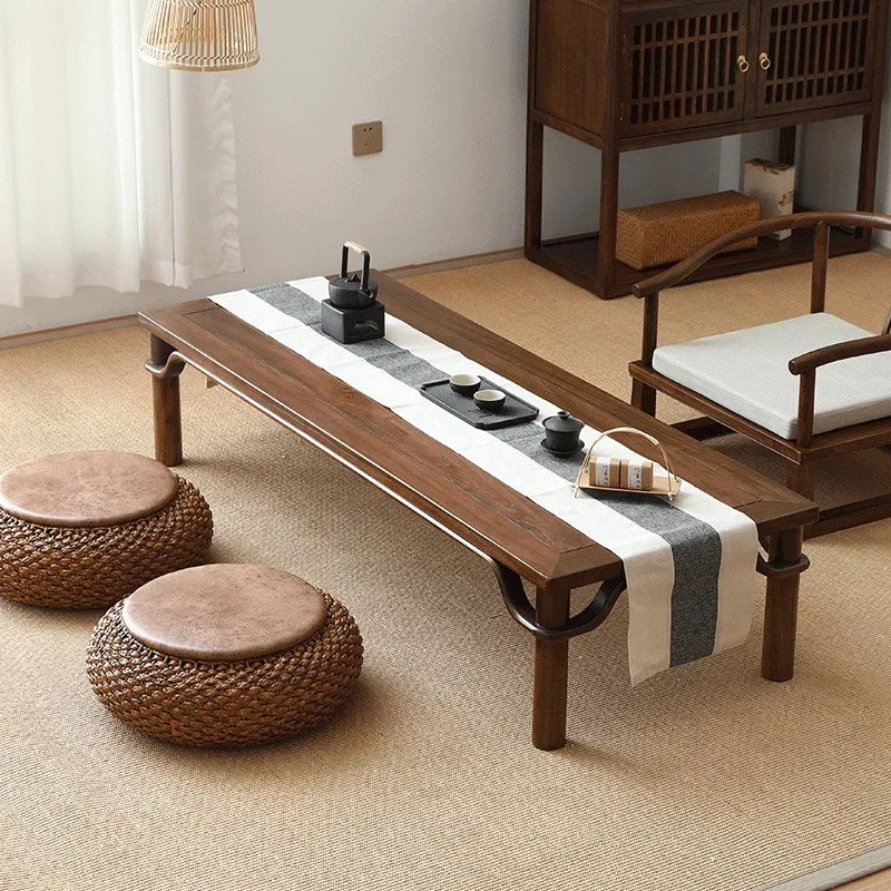 Straw Rattan Cushion Handmade Floor Seat Pouf Mat Hand Woven Knitted Straw Ottoman Footstool for Meditation Zen Yoga Practice