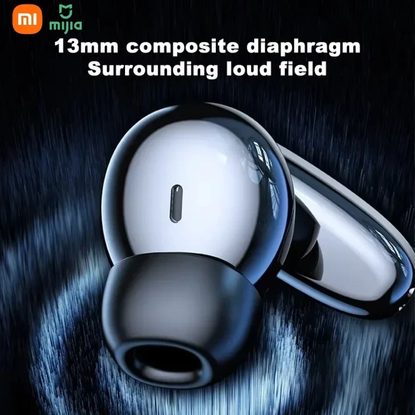 Earphone Bluetooth Nirkabel Xiaomi, Earphone Gaming In-Ear Nirkabel dengan Mikrofon, Earphone Tahan Air Olahraga Latensi Rendah