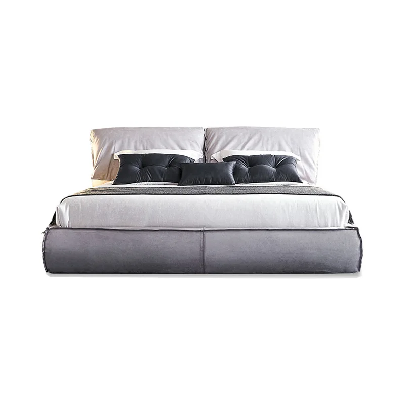 Haute couture series/soft bag bed master bedroom high-end double bed modern simple bed