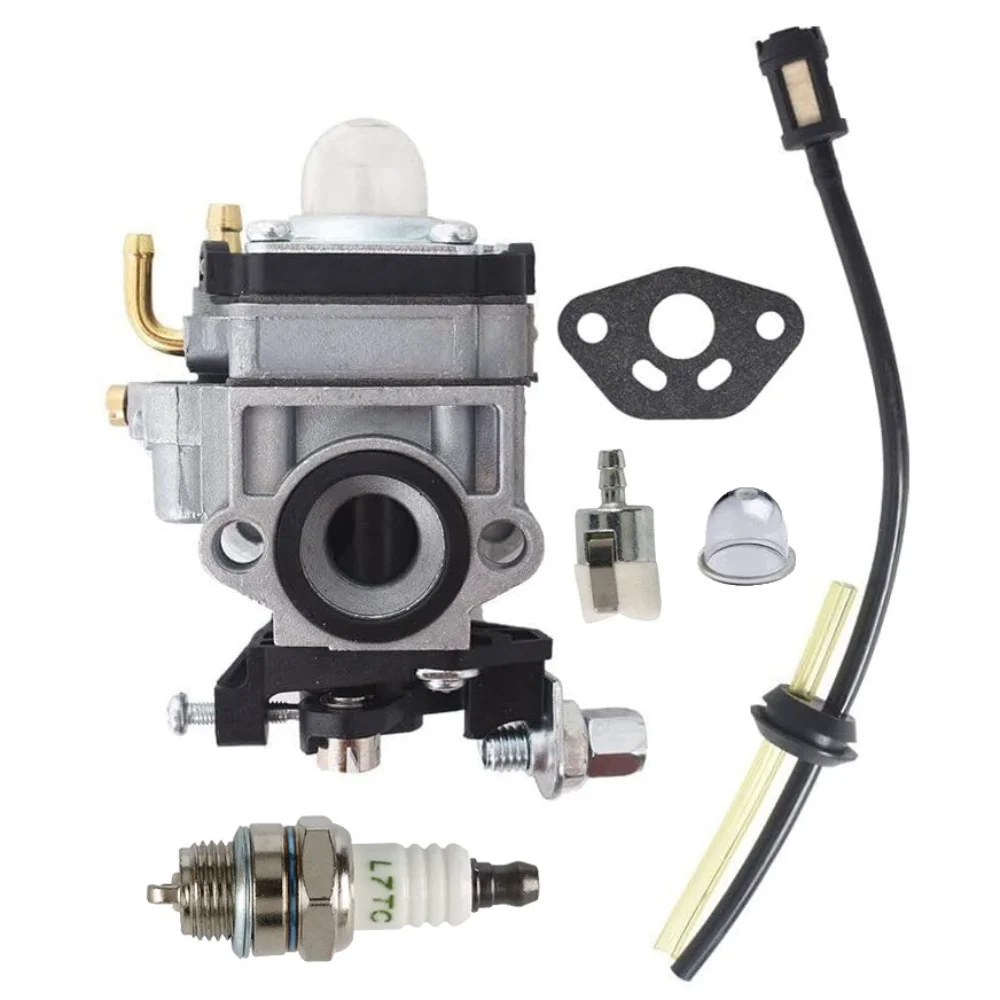 

Комплект карбюратора TU26 с свечой зажигания для Echo SRM-260S, SRM-261S, PPT-260, PPT-261, 26cc, PB-260L. Замена A021000460, A021000461.