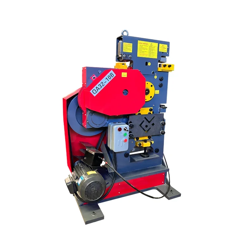 Electric Tube Cutting Machine Hole Punching & Iron Cutting Machine For Construction Pipe Cutter Manufacturing Plant