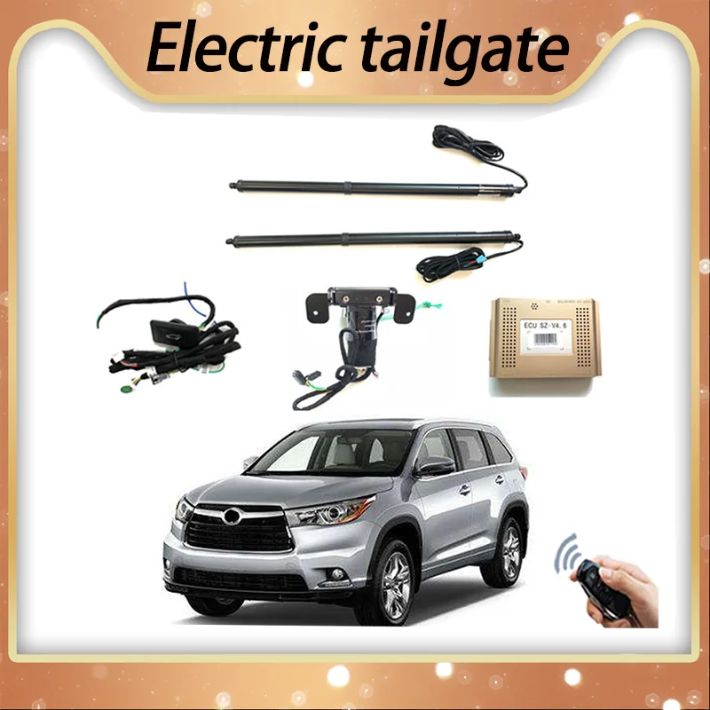 For Toyota Highlander 2009-2015 control of the trunk electric tailgate door car lift  automatic trunk opening drift drive power