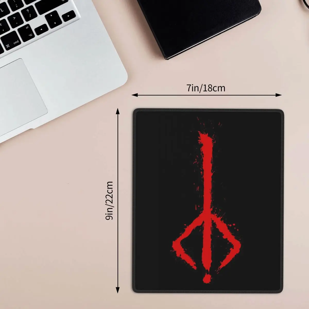 Bloodborne - Hunter Rune Mouse Pad Computer Keyboard Mouse Mat Gaming PC Laptop Desk Mat Office Accessories