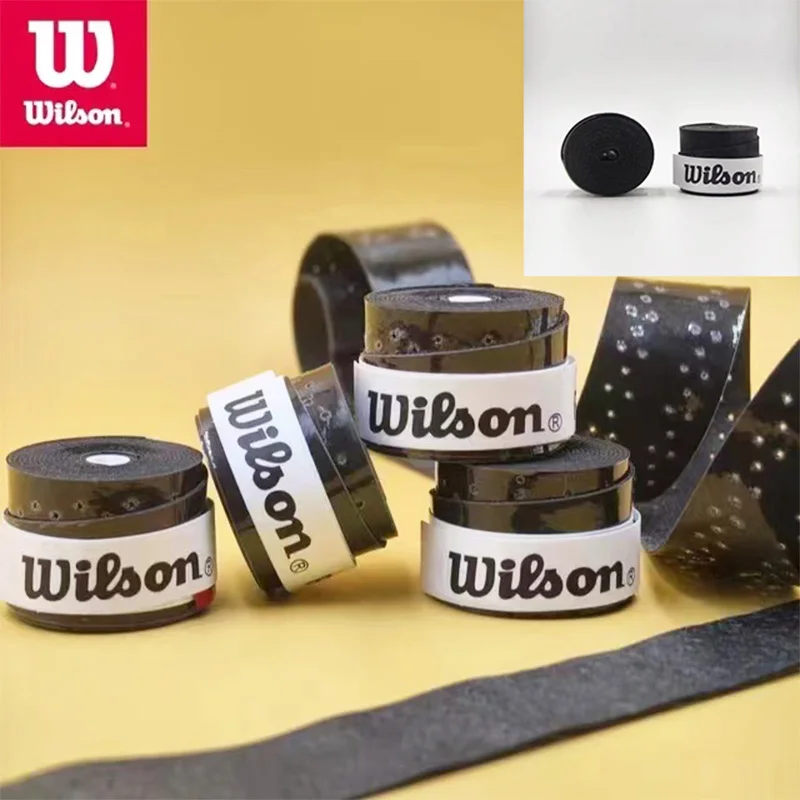 15/30/60PC Genuine Wilson Tennis Rackets Hand Glue Sweatband Adhesive/Dry Bar Tape Fishing Rod Bar Tape Badminton Bar Tape