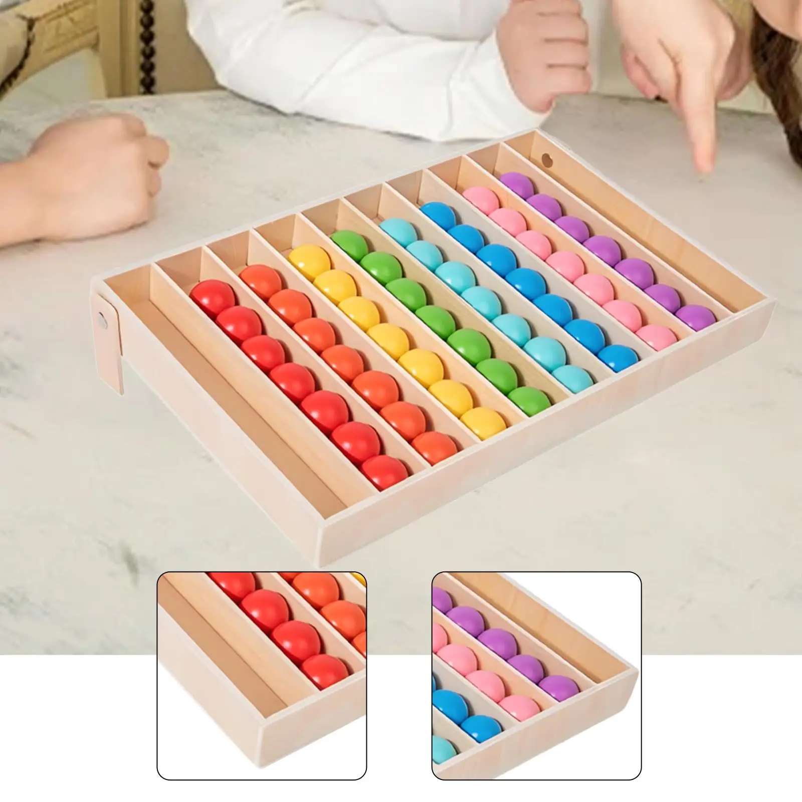 色分けおもちゃ 教育用 ポータブル カラーマッチング 手と目の協調