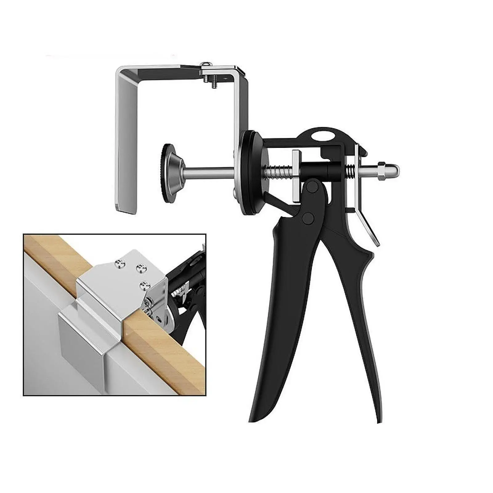 Push Type Drawer Quick Clamp Practical Convenient Easy to Use Sturdy High Performance Hand Tool for Professional Home Carpentry