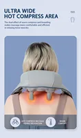 Heated Neck Massage Relaxer Dredge Kneading Smart Electric 17