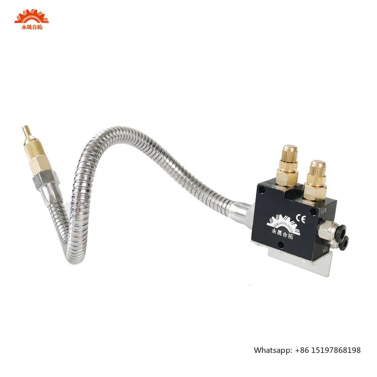 

Metalworking Coolant Sprayer Oil Mist Metal Cutting Cooling CNC Engraving Cooler 300mm Flexible Iron Sleeve