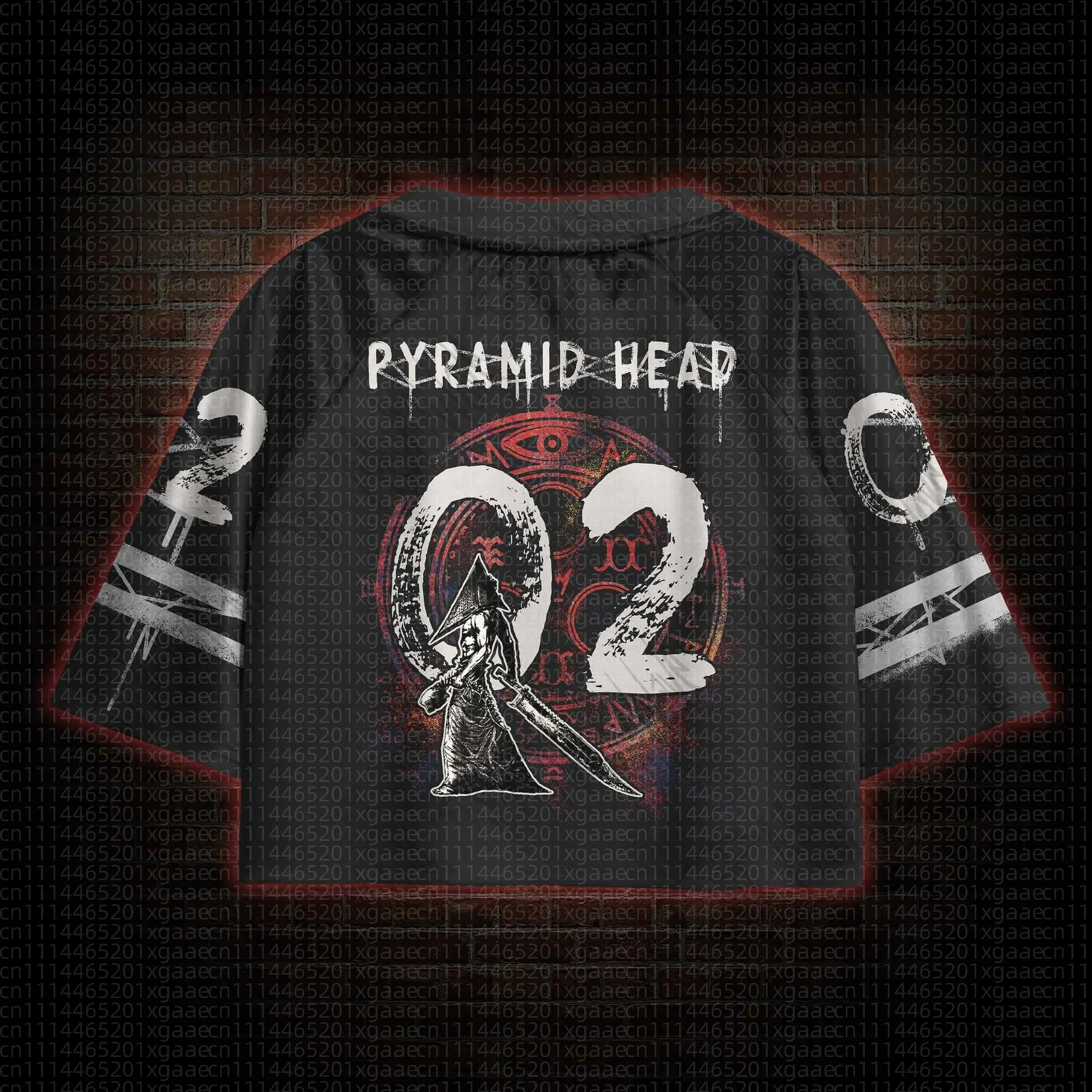 2026 New Movie Sports Fashion Adult Children V-neck Crop Top T-shirt Street View Clothing Gothic Horror Fan Gift