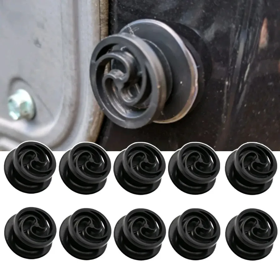 10x Car Door Trim Panel Rivets Fastener Push Retainer Clip Interior Auto Car Door Sealer Fastener Clips for Audi SEAT VW SKODA