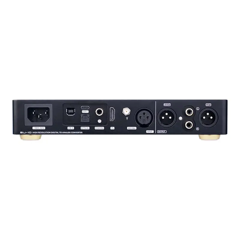 SMSL SU-10 MQA Decoder Support MQA-CD Dual ES9038PRO XMOS316 DAC 32Bit/768kHz DSD512 Support LDAC,Aptx/HD,SBC,AAC SMSL SU10 DAC