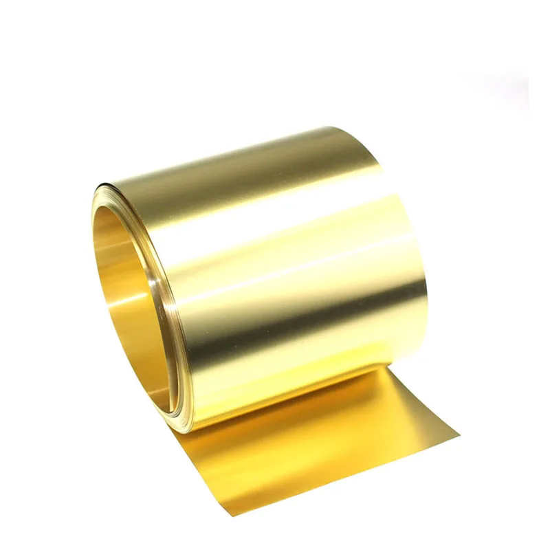 Brass Strip Brass Sheet Foil Plate Belt brass Skin Width 10-300mm Thickness 0.01-0.5mm image 3