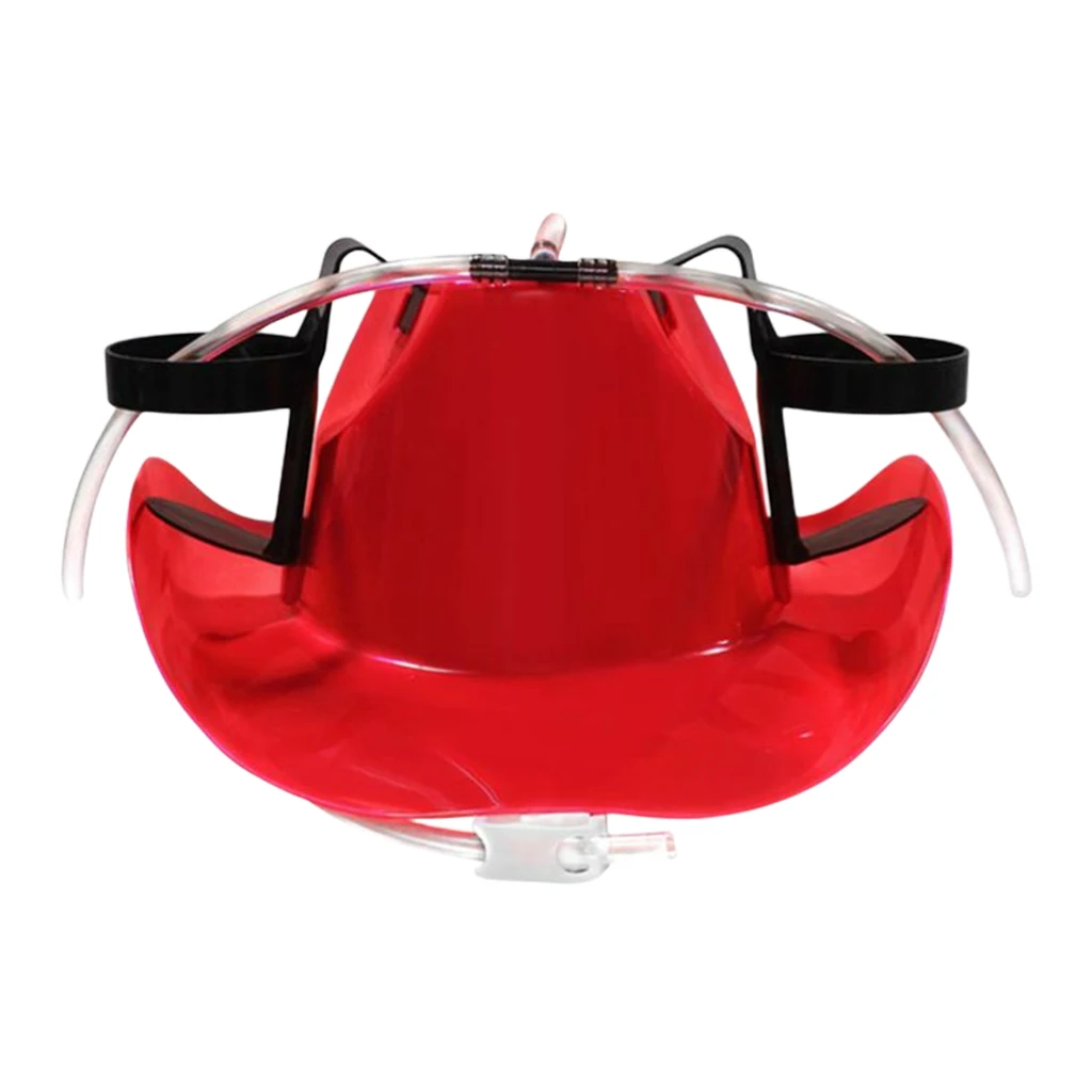 BeerHelmet® Sombrero de Cerveza Rojo | Sombrero Anti-SED | 2 portabebidas con pajitas incorporadas Reutilizables | Tamaño Ajustable | Juego de Beber | Creado y desarrollado por OriginalCup BeerHelmet® Sombrero de Cerveza Rojo | Sombrero Anti-SED | 2 portabebidas con pajitas incorporadas Reutilizables | Tamaño Ajustable | Juego de Beber | Creado y desarrollado por OriginalCup
