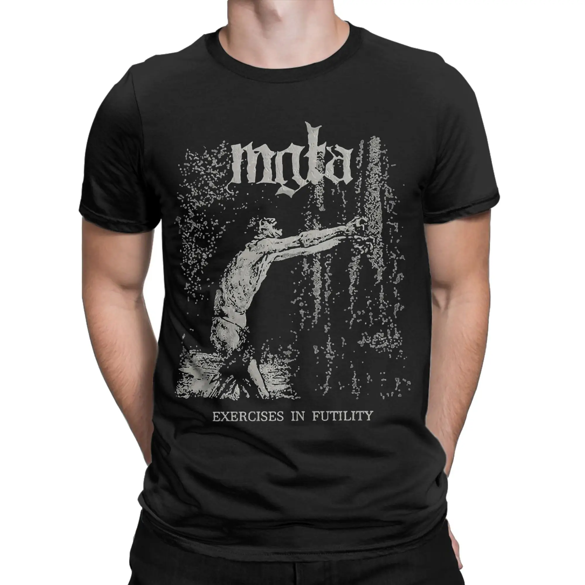 Mgla Balck Metal Men Women T Shirts Music Casual Tees Short Sleeve Crewneck T-Shirts 100% Cotton New Arrival Tops