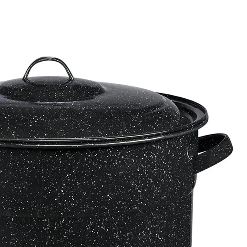 BAAU 2 Buah Rak Kaleng Air Panas 21,5 Liter Dengan Rak Stoples Peralatan Dapur Rak Kaleng Stainless Steel Mudah Digunakan