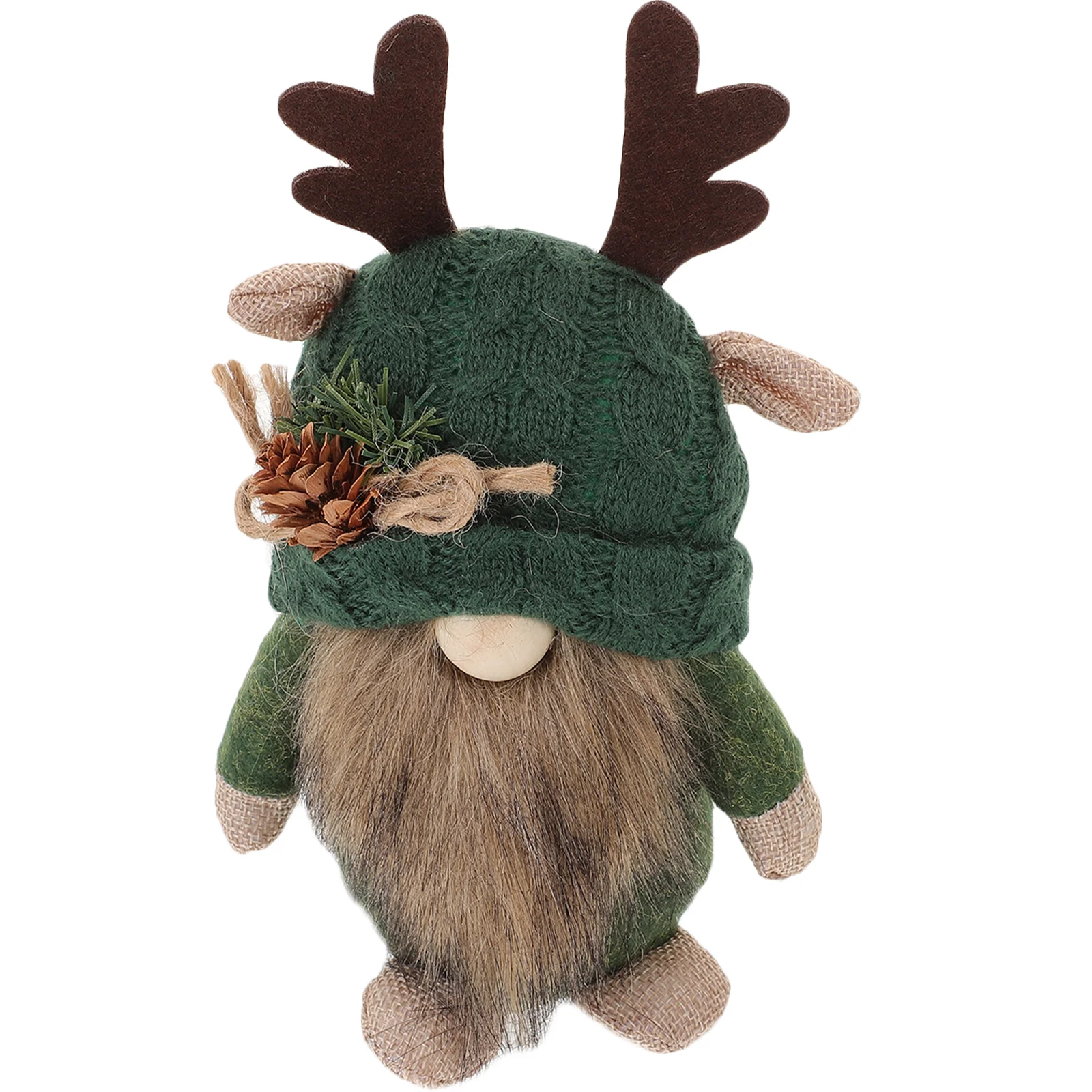 Gnome Decor Winter Holiday Gnome Forest Antler Gnome Figurine Christmas Gnome Gift gnome gifts holiday ornaments