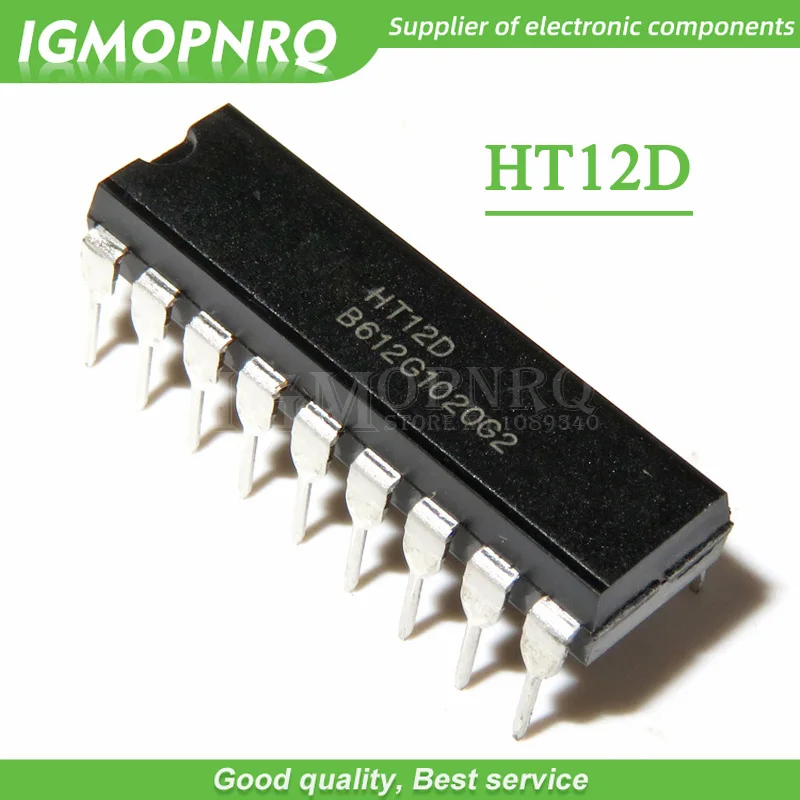 

10pcs HT-12D HT12D DIP Infrared transmitter / receiver device New Original Free Shipping
