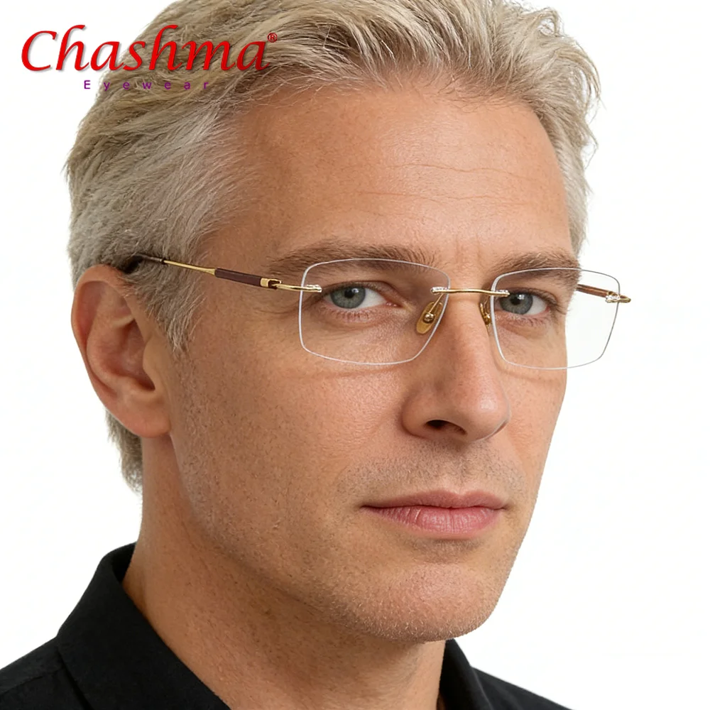 new-elegant-optical-eyeglasses-men-pure-titanium-rimless-eyewear-prescription-glasses-frame-women-spectacles-148mm-temples